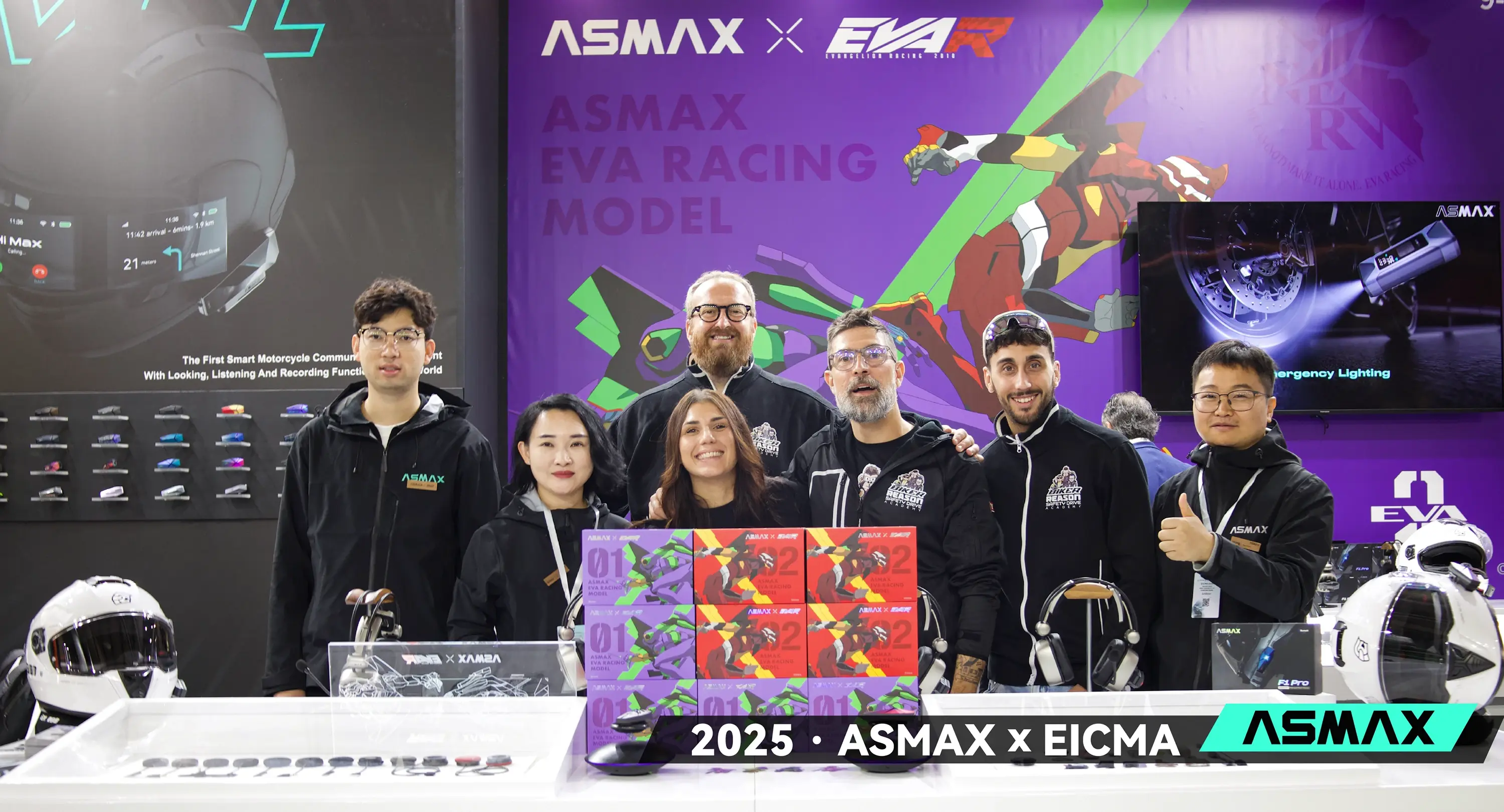 ASMAX Showcases Next-Gen Smart Riding IoT Ecosystem at EICMA 2025