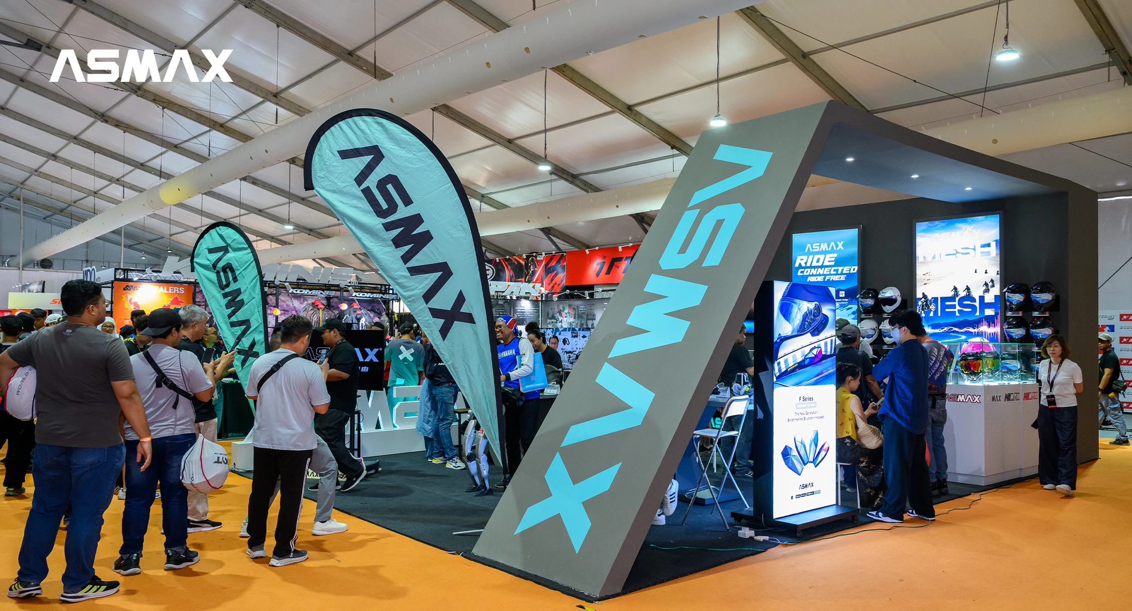 ASMAX Showcases Smart Riding Innovation at Malaysia Bike Show 2026